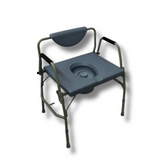 Height Adjustable Stationary Bariatric Commode