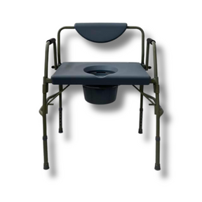 Height Adjustable Stationary Bariatric Commode