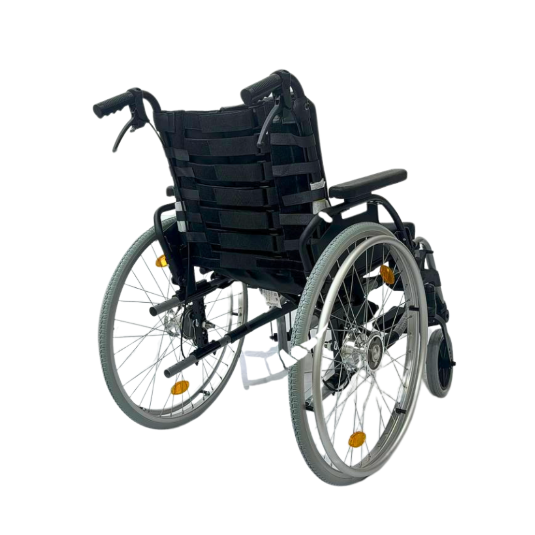 Breezy BasiX 2 Lightweight Detachable Wheelchair with Drum Brakes