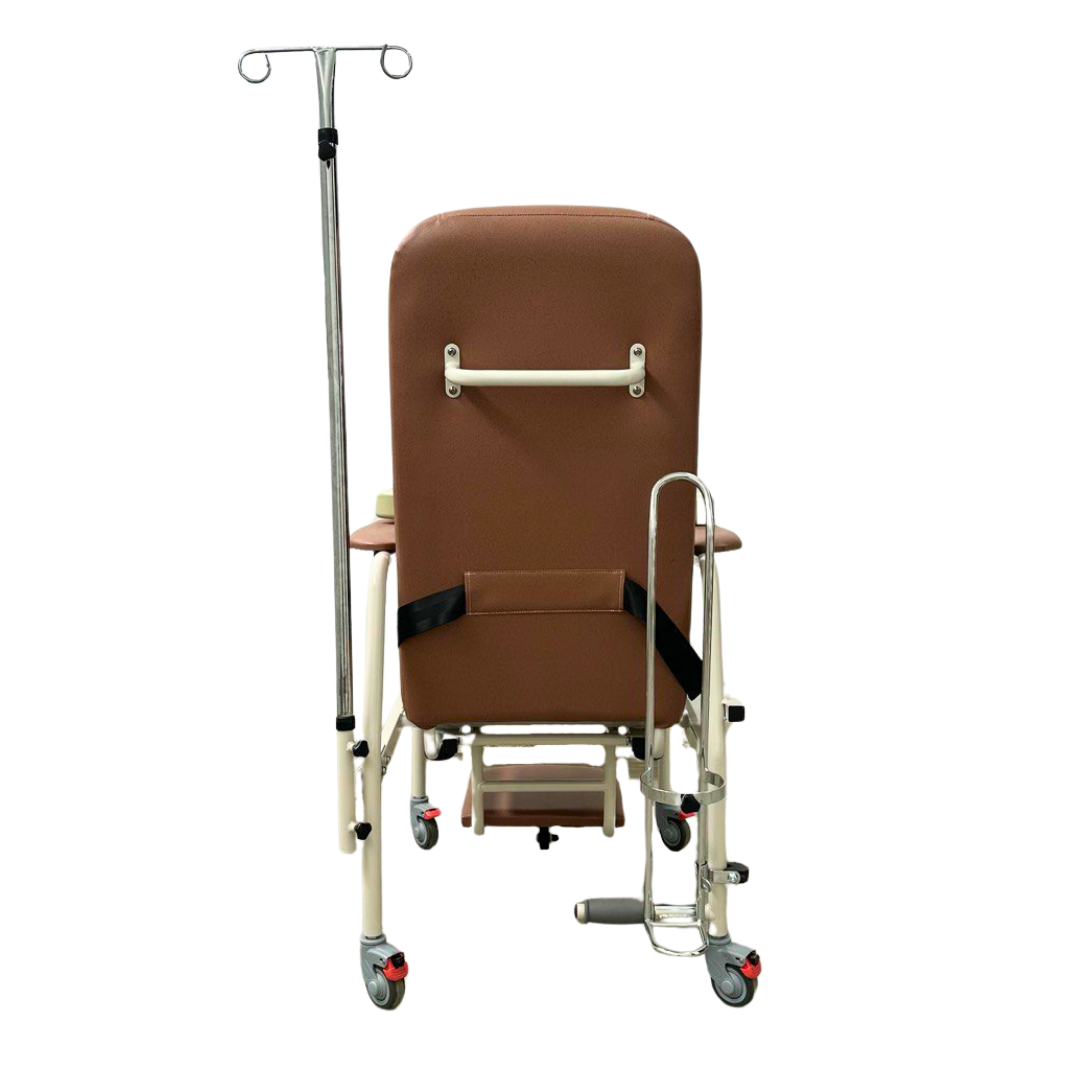 Mobile Geriatric Chair With Footboard