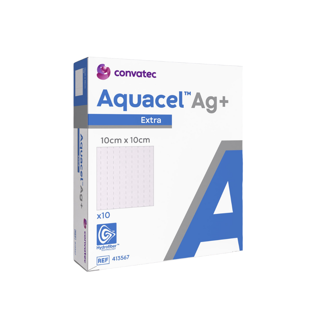 Aquacel AG+ Extra™ Dressings (10cm x 10cm)