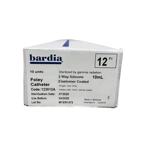 Bardia 2-Way Silicone Elastomer Foley Catheters