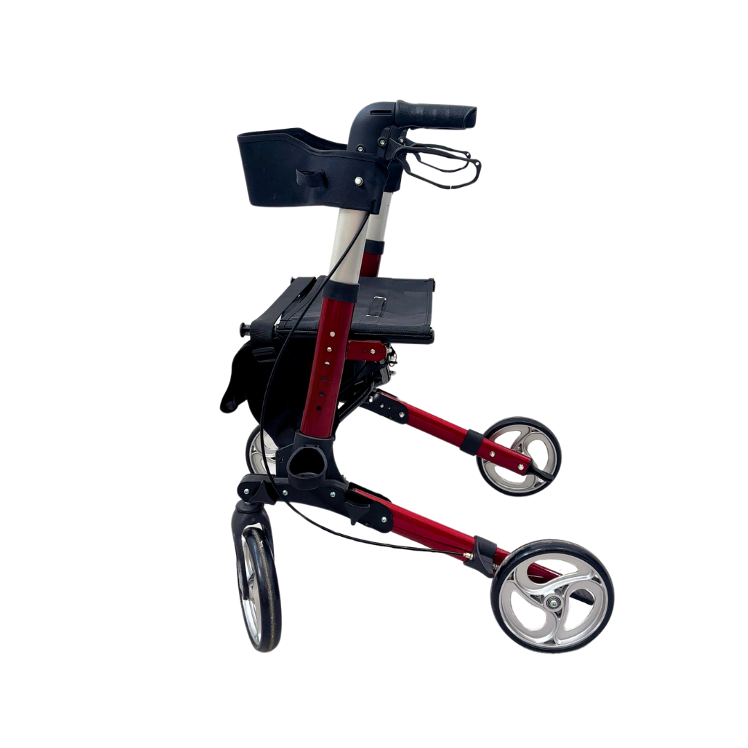 Euro 4-Wheel Foldable Aluminium Rollator