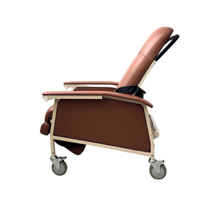 Manual Reclining Geriatric Chair with Tray