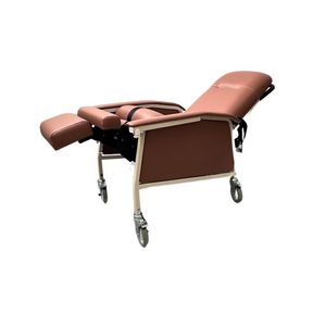 Manual Reclining Geriatric Chair with Tray