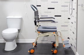 ShowerBuddy Roll-In Buddy Lite Mobile Commode