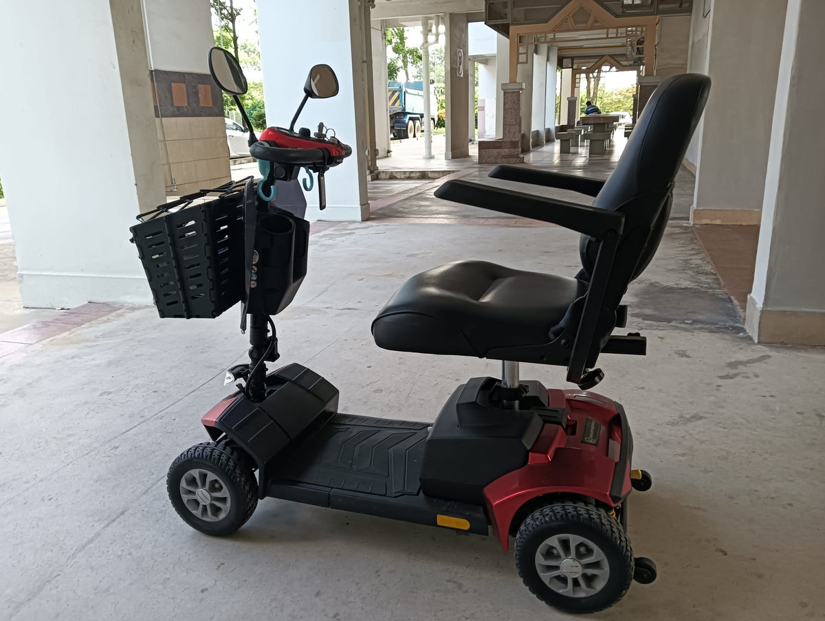 Second Hand Scooter 4 Wheel Classic (21AH) RED (PLS SEE DESCRIPTION)