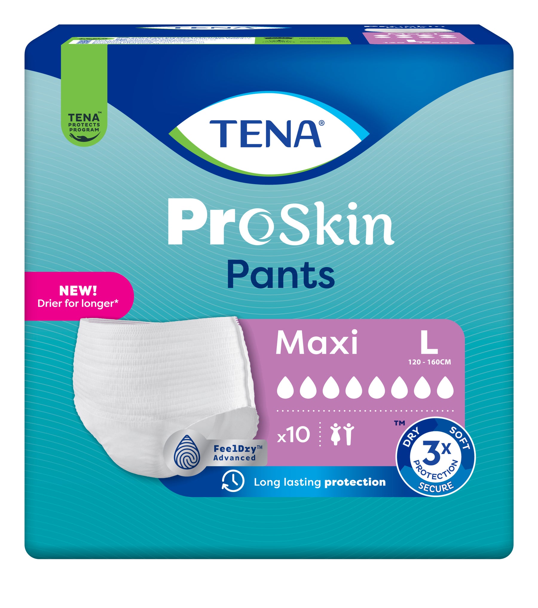 TENA ProSkin Pants Maxi | 8 Drops