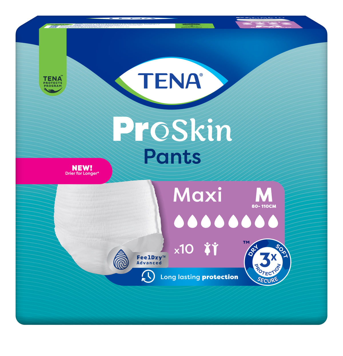 TENA ProSkin Pants Maxi | 8 Drops