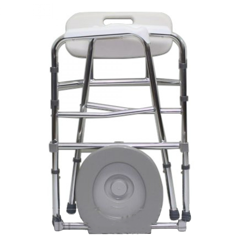 Aluminium Foldable Stationary Commode