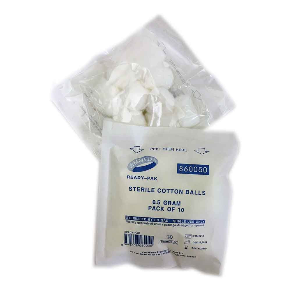 Ammeda Sterile Cotton Balls