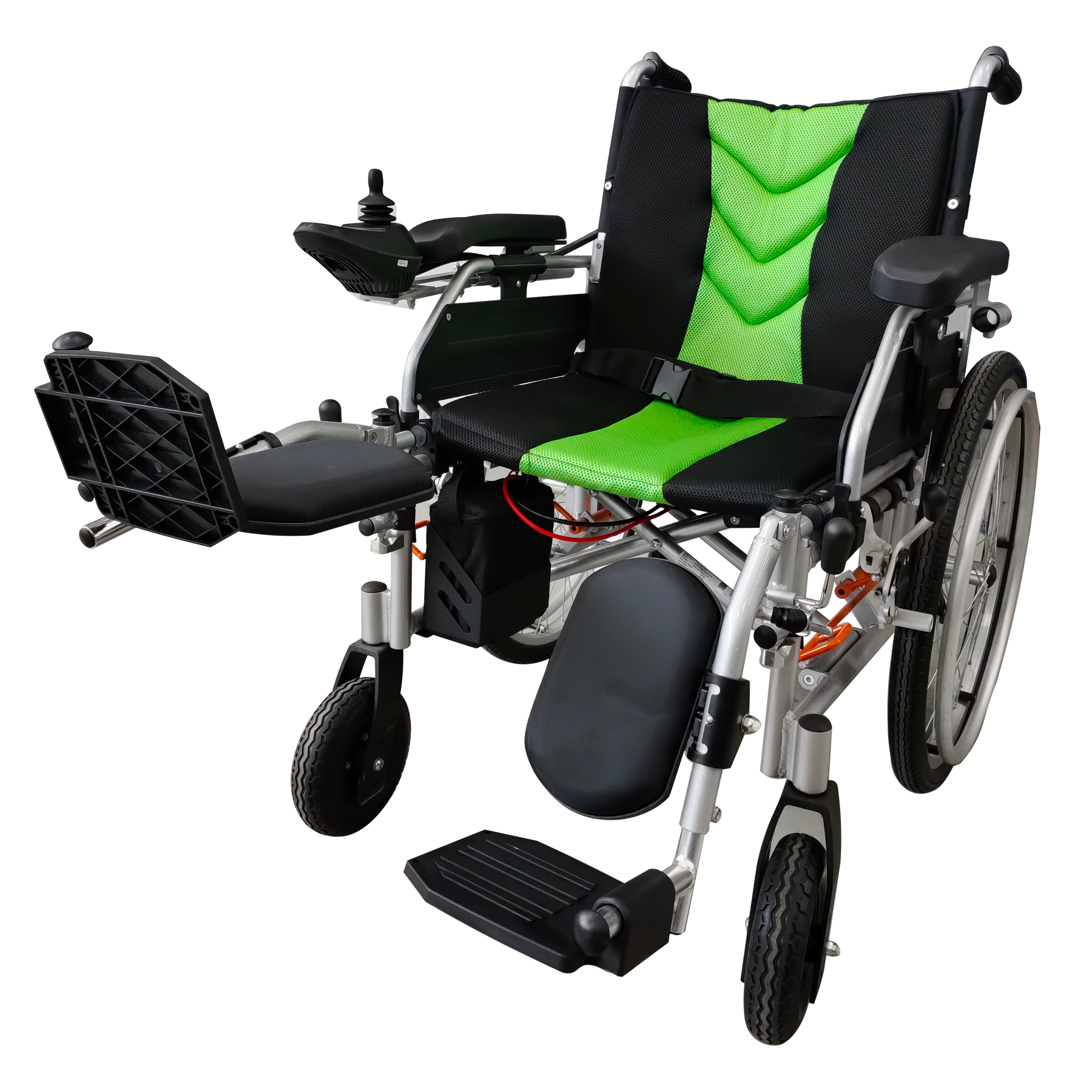 Cruz Motorised Wheelchair with Elevating Footrests