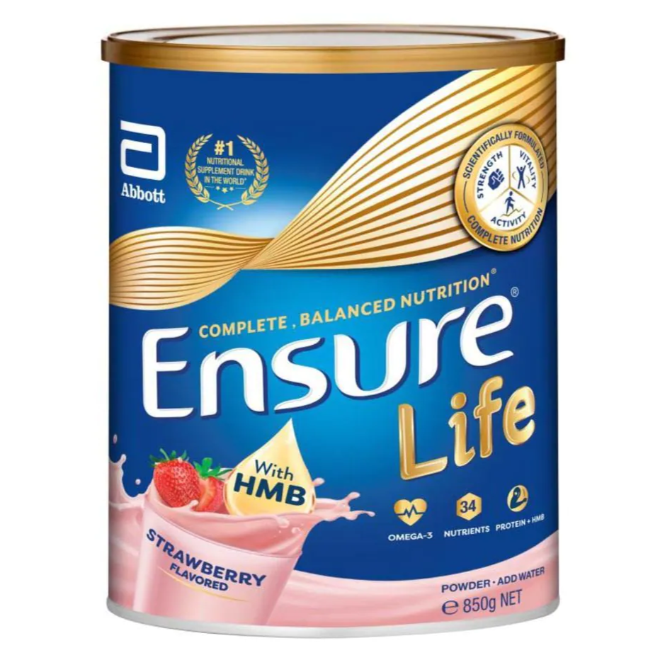 Abbott Ensure Life Strawberry 850g