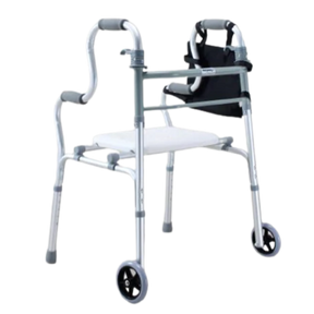 Foldable Walking Frame With Seat