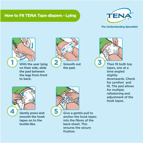 TENA ProSkin Slip Super Adult Diapers | 7 Drops