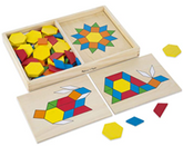 Melissa & Doug Pattern Blocks and Boards