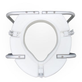 3" Raised Toilet Seat with Handle (bottom)