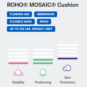 Roho Mosaic Cushion features