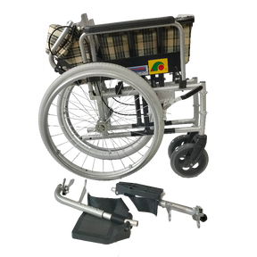 Sanction Detachable Wheelchair folded