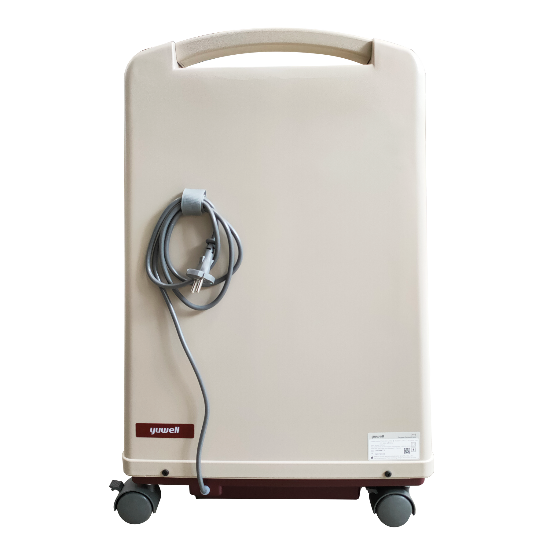 Yuwell 7F-5 Oxygen Concentrator rear view