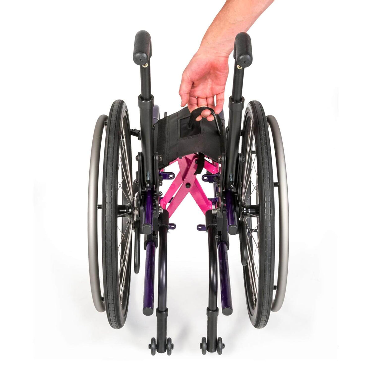 Zippie X’CAPE Folding Wheelchair folding