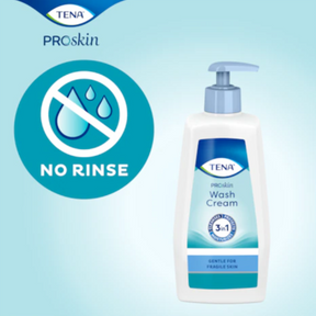 tena proskin skincare wash-cream no rinse